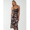 Printed Satin Slip Dress Printed Satin Slip Dress
