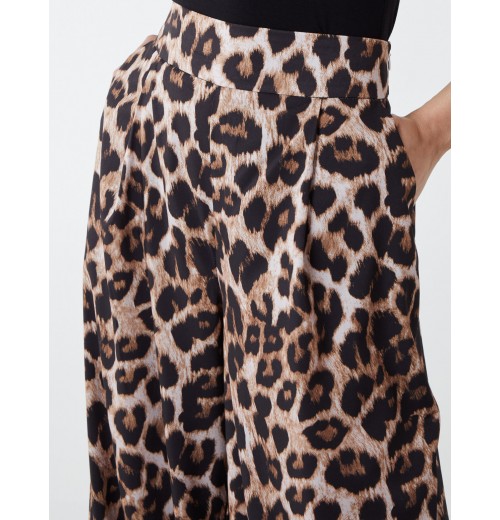 Wide Leg Leopard Trousers Wide Leg Leopard Trousers