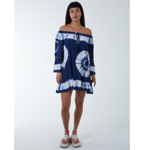 Bardot Tie Dye Tunic Dress Bardot Tie Dye Tunic Dress