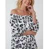 Sheared Neck Bardot Dress Sheared Neck Bardot Dress