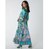 V Neck Flutter Sleeve Maxi Dress V Neck Flutter Sleeve Maxi Dress