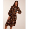 High Neck Long Sleeve Dress High Neck Long Sleeve Dress