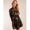 Foil Batwing Mini Dress Foil Batwing Mini Dress