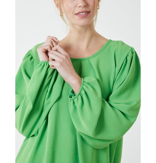 Elasticated Blouson Hem Blouse Elasticated Blouson Hem Blouse