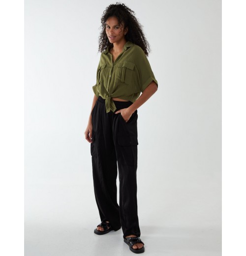 Wide Leg Cargo Trouser Wide Leg Cargo Trouser