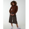 Animal Print Cropped Trousers Animal Print Cropped Trousers
