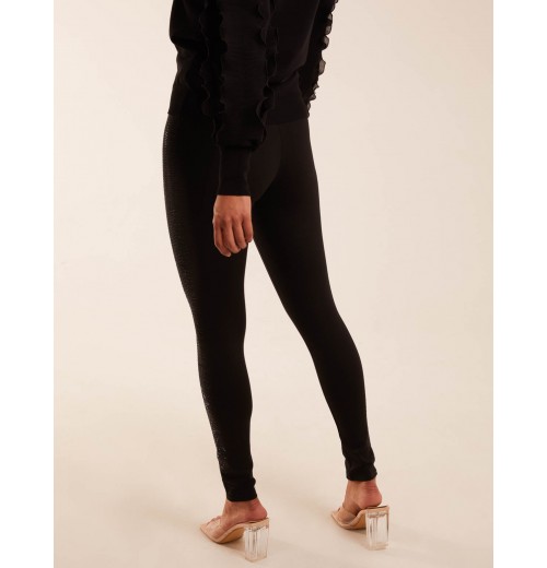 Diamante Side Detail Leggings Diamante Side Detail Leggings