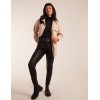 Matte Faux Leather Tailored Trouser Matte Faux Leather Tailored Trouser