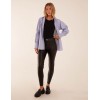 PU Mid Rise Coated Skinny Jeans PU Mid Rise Coated Skinny Jeans
