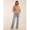 Fluffy Round Neck Cuff Sleeve Jumper Fluffy Round Neck Cuff Sleeve Jumper