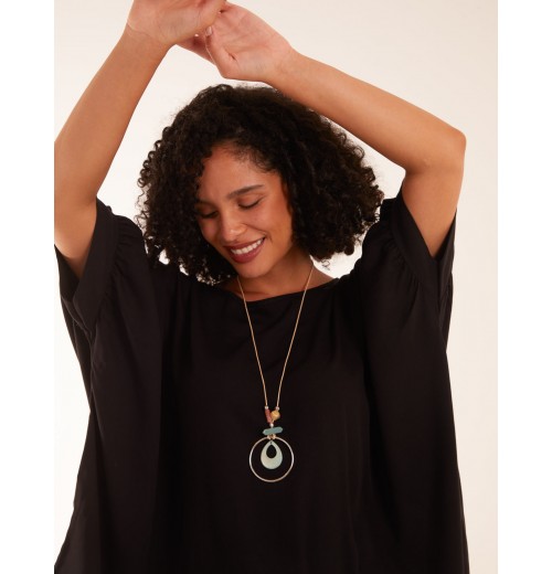 Oversize Necklace Top Oversize Necklace Top