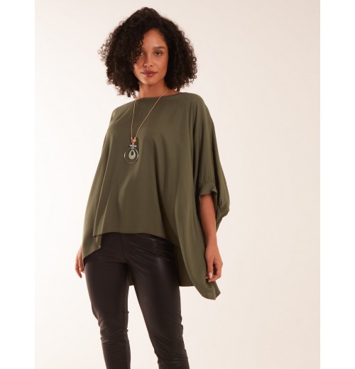 Oversize Necklace Top Oversize Necklace Top