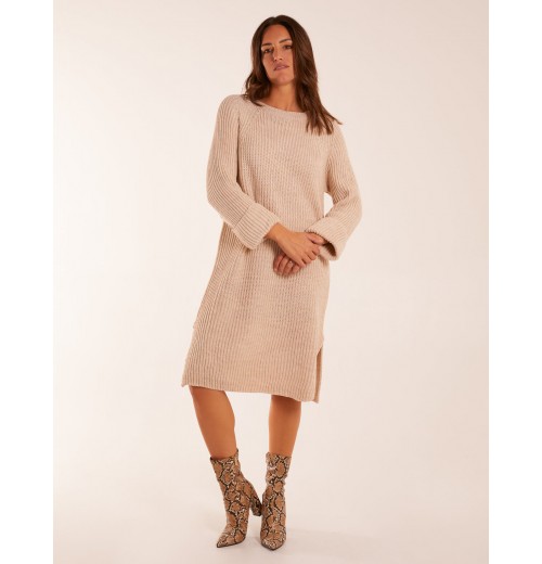 Knitted Ribbed Jumper Dress Knitted Ribbed Jumper Dress