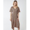 Floral Wrap Midi Dress Floral Wrap Midi Dress