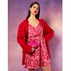 Strappy Wrap Over Mini Dress Strappy Wrap Over Mini Dress