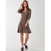 V Front Asymmetric Tier Mini Dress V Front Asymmetric Tier Mini Dress