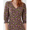 V Front Asymmetric Tier Mini Dress V Front Asymmetric Tier Mini Dress