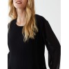 Long Sleeve Pleated Top Long Sleeve Pleated Top
