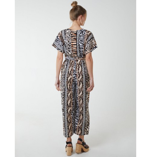 Multi Stripe Animal Jumpsuit Multi Stripe Animal Jumpsuit
