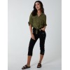 Zip Detail Crop Trouser Zip Detail Crop Trouser