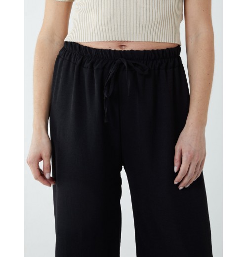 Drawstring Wide Leg Trousers Drawstring Wide Leg Trousers