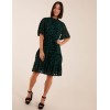 Angel Sleeve Velvet Burnout Dress Angel Sleeve Velvet Burnout Dress