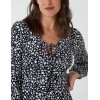 Tie Neck Fit And Flare Mini Dress Tie Neck Fit And Flare Mini Dress